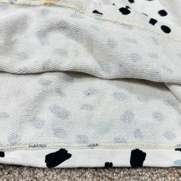 Hanna Anderson Girls Dress 3T Sweater Soft Terry Fit Flare Crewneck Long sleeve - Picture 4 of 5